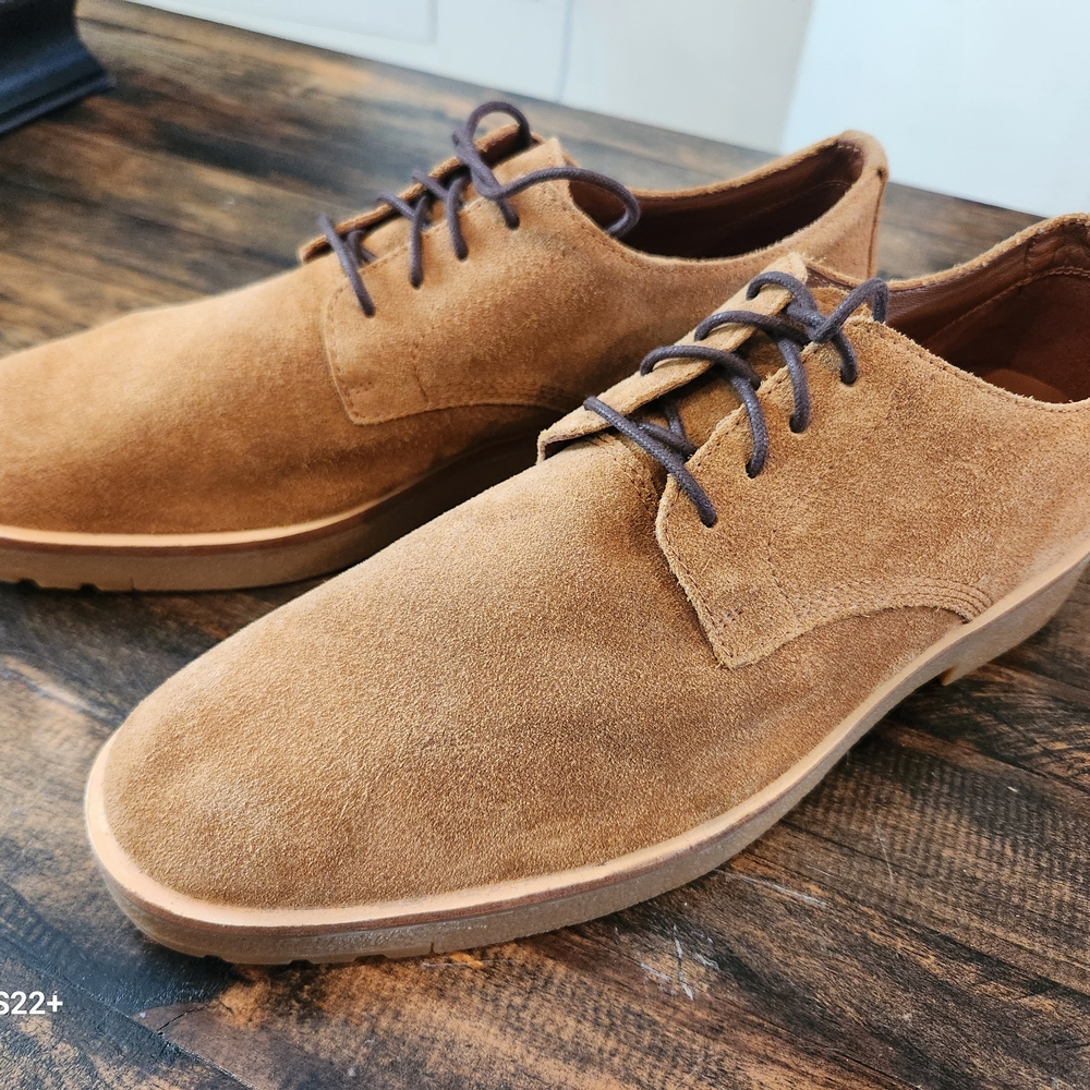Timberland Men's Tan Leather Shoes SKU X03 - Picture 9 of 12